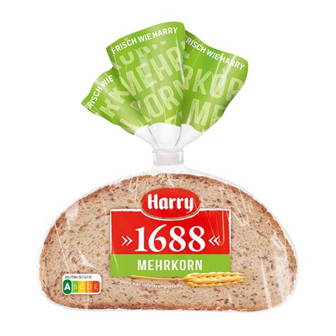 Harry 1688 Mehrkornbrot 500g Jetzt Bestellen Harry Brot GmbH Deu