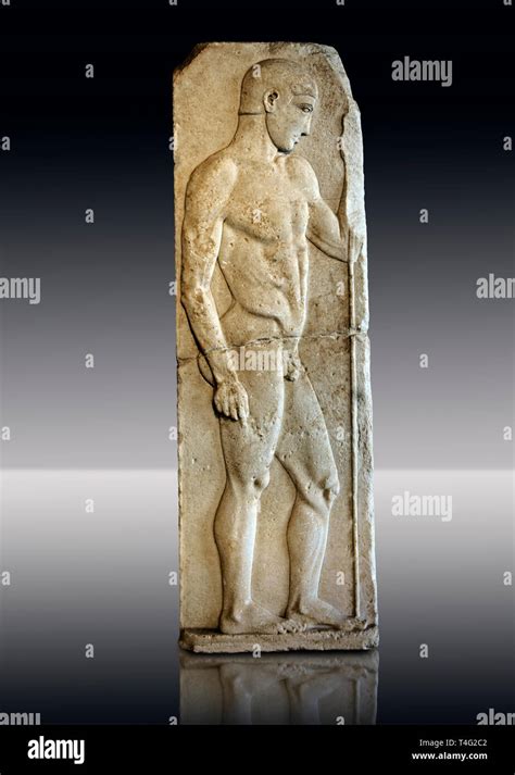 Ancient Greek Funerary Stele Hi Res Stock Photography And Images Alamy