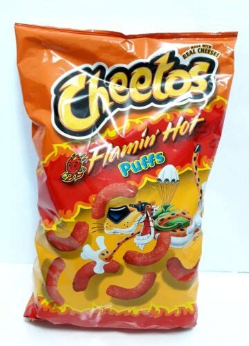 Flamin Hot Cheetos Puffs Large Size Cheese Bahrain Ubuy