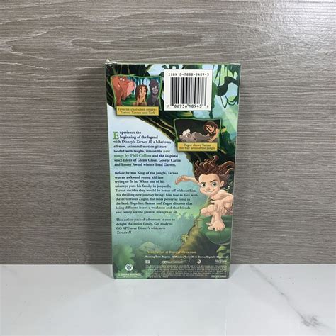 Tarzan Ii Vhs 2005 Rare Disney Movie Club Exclusive New Sealed