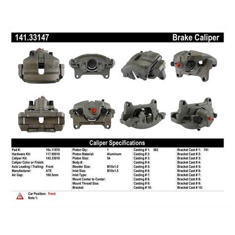 Centric Parts Disc Brake Caliper 141.33147 - The Home Depot | Brake ...