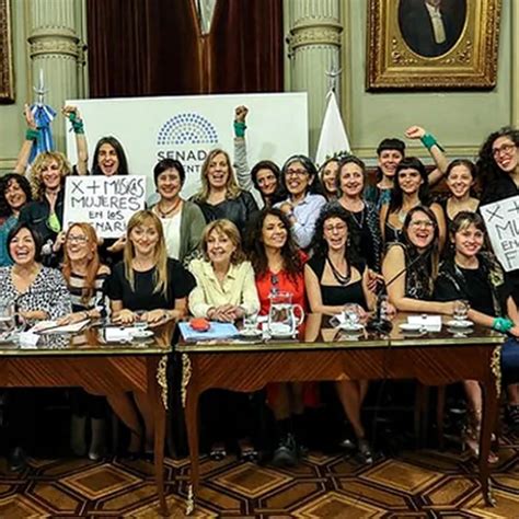 El Senado Aprobó La Ley De Cupo Femenino En Los Escenarios Filo News