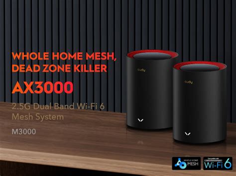 Ax G Dual Band Wi Fi Mesh System Model M Pack Cudy