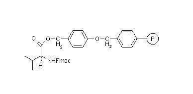 R61201 Fmoc Val Wang Resin