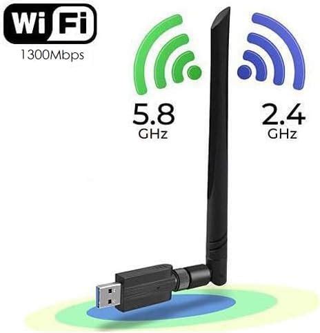 Amazon Adaptador WiFi 1200Mbps Techkey USB 3 0 WiFi Dongle 802 11