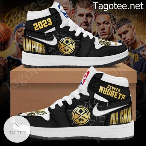 Denver Nuggets Nba Champions 2023 Air Jordan High Top Shoes Tagotee