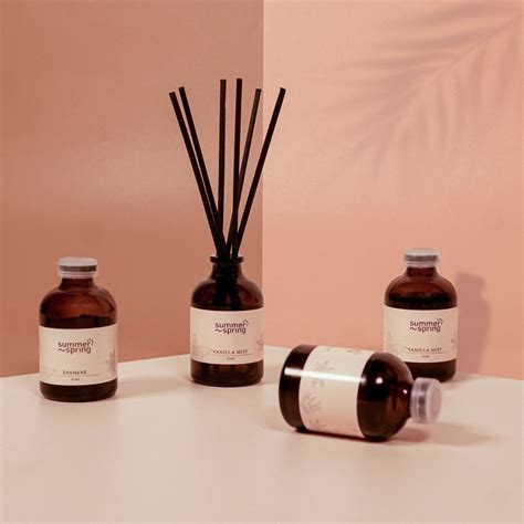 Jual Pengharum Pewangi Ruangan Reed Diffuser Summerspring Lilin Aroma