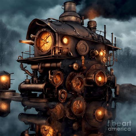 A Machine Digital Art By Jerzy Czyz Fine Art America