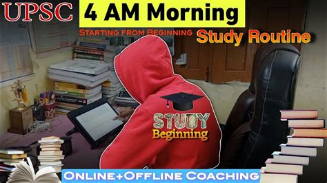 Day Woke Up At Am Morning Morning Upsc Study Routine A Day