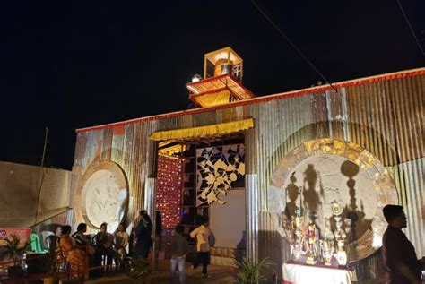 After Behala's Phuchka-Themed Durga Puja Pandal, Chakdaha Gets A ...