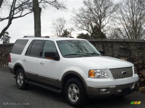 2003 Oxford White Ford Expedition Eddie Bauer 27235124 Car Color Galleries