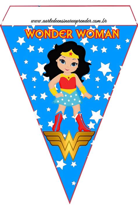 Pin De Monica Vejar Em Wonder Woman Bday Festas De Anivers Rio De