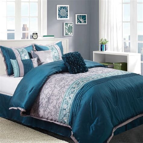 Nanshing 7 Piece Comforter Sets Queen With Shams Bed Skirt Pillows