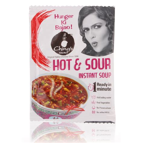 Buy Chings Instant Soup Hot Sour 15 Gm Pack Of 10 Online 100