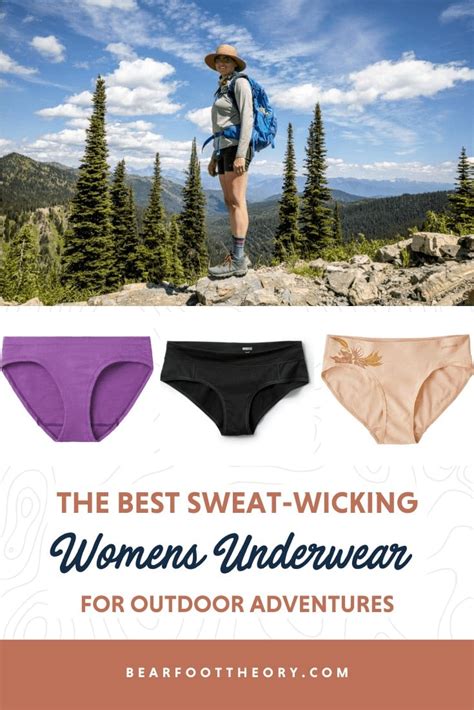 Best Women S Hiking Underwear That Stay Put And Wick Sweat Bearfoot Theory