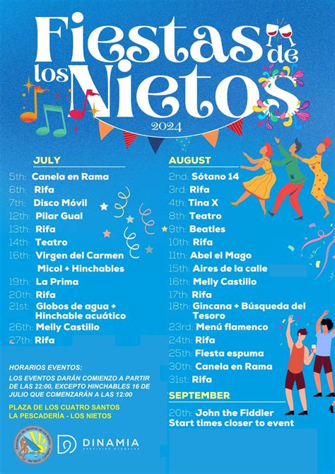 Programa Fiestas De Los Nietos Cartagena La Gu A W La Gu A