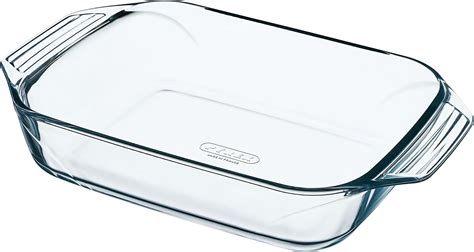 Pyrex 1041030 Essentials Plat à four ovale en verre 39x27x6 cm