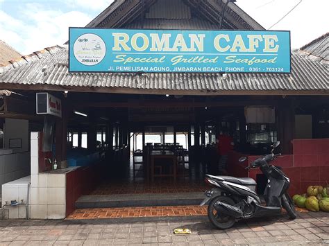 Menu of Roman Cafe, Jimbaran, Bali