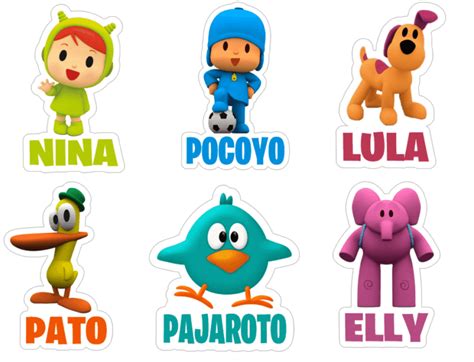 Personajes de pocoyo – Artofit