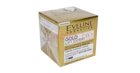 EVELINE GOLD LIFT EXPERT 60+ LUXUS TÁPLÁLÓ KRÉM-SZÉRUM NAPPALI-ÉJSZAKAI ...