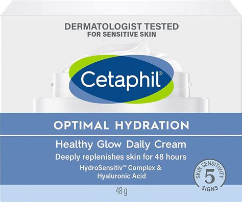 Cetaphil Optimal Hydration Healthy Glow Daily Cream 48ml 48 Hour