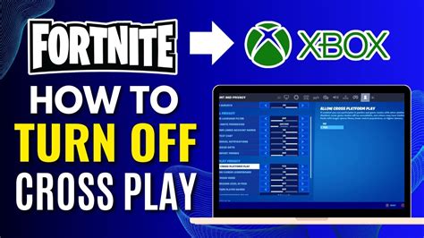 How To Turn Off Crossplay In Fortnite On Xbox X And S Disable Fortnite