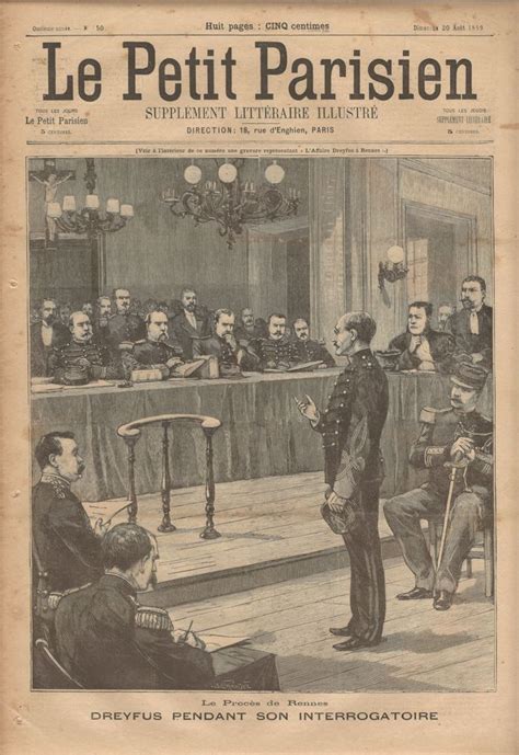 Laffaire Dreyfus Sur Votre Cran Le Centre De La Presse