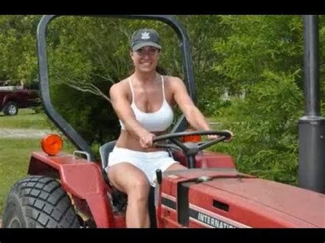 Hot Country Girls On Tractors