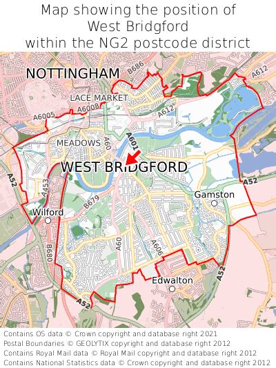 Where is West Bridgford? West Bridgford on a map