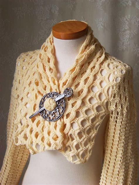 Crocheted Shrug Patterns Crochet For Beginners