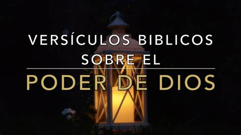 VERSICULOS BIBLICOS SOBRE EL PODER DE DIOS YouTube