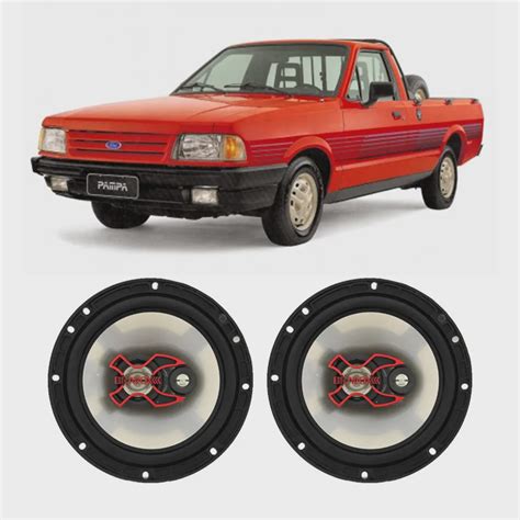 Alto Falante Ford Pampa 1988 A 1992 Bravox X 6 Polegadas 100W Rms 2