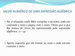 PPT EXPRESSÕES ALGÉBRICAS PowerPoint Presentation ID 4308920