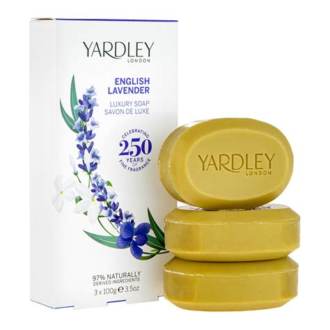 Yardley English Lavender Soap Triple Pack 3 X 100G