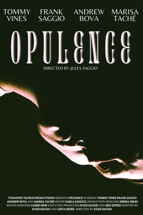 Opulence (2024) — The Movie Database (TMDB)