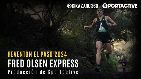 Reventon El Paso Fred Olsen Express Canal Deporte