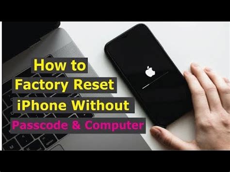 How To Reset IPhone 13 13 Pro Max Without Passcode Factory Reset