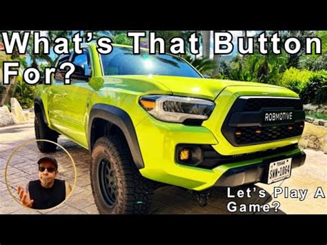 What S That Toyota Tacoma Button For YouTube