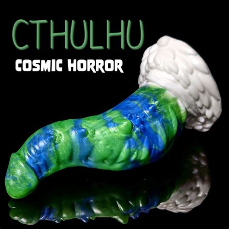 Fantasy Tentacle Dildo Sex Toy Cthulhu Split Color