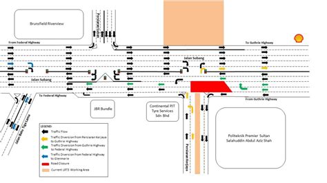 Traffic Notice Intermittent Road Closures And Traffic Diversions On