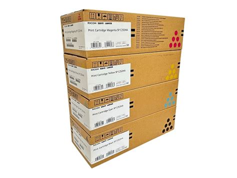 Ricoh Sp C Ha Complete Toner Set Gm Supplies