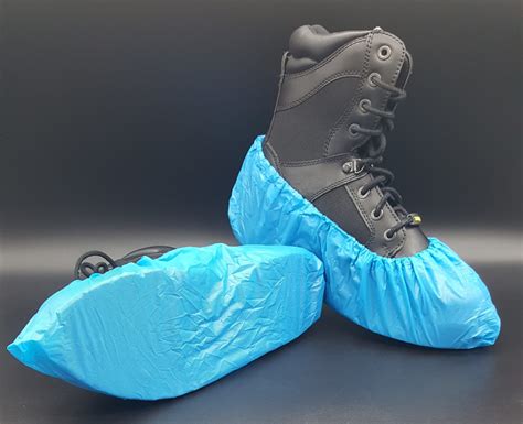 T Lg Cpe Chlorinated Polyethylene Shoe Covers Per Bag Of Pair