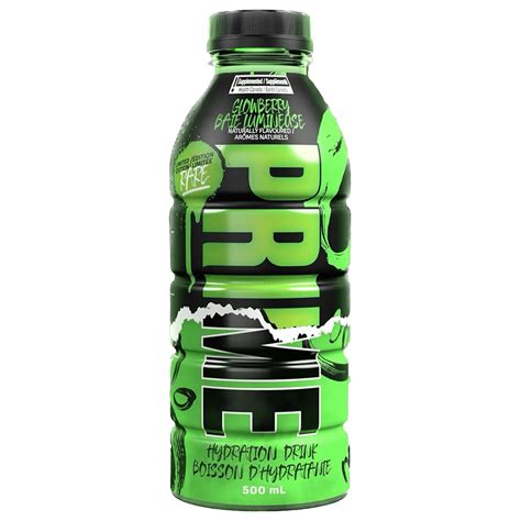 Prime Hydration Glowberry Flavour Limited Edition Rare Torn Effect Usa