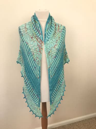 Ravelry Carillon Shawl Pattern By Leela Frankcombe