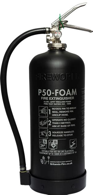 P50 Ecoblk Fire Extinguishers Britannia Fire