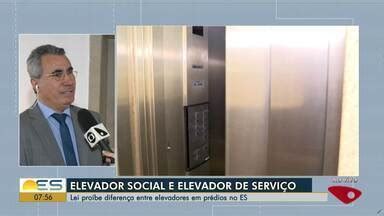 Bom Dia Es Elevador Social E Elevador De Servi O Lei Pro Be