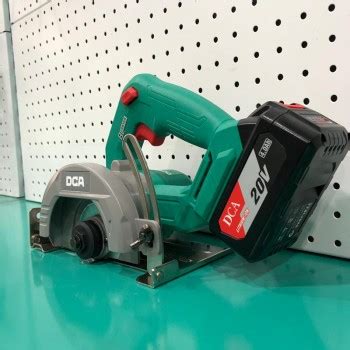 DCA ADZE125EM CORDLESS BRUSHLESS MARBLE CUTTER 125MM 20V