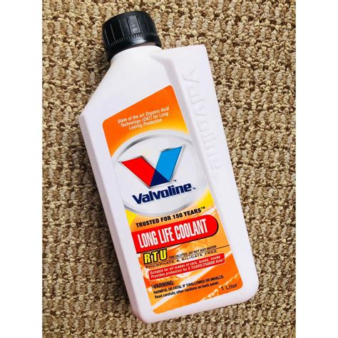 Valvoline Long Life Coolant Liter Shopee Philippines