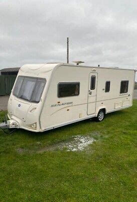 Bailey Senator Indiana 2008 4 Berth Fixed Bed Caravan Motor Mover