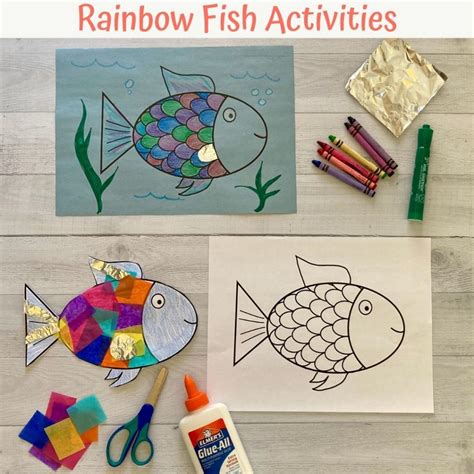 Fun, Really Fun, Rainbow Fish Activities - 4 Kinder Teachers